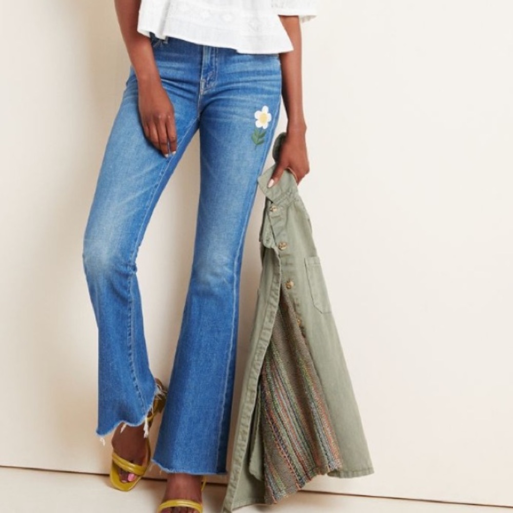 Mother the Weekender Fray jeans